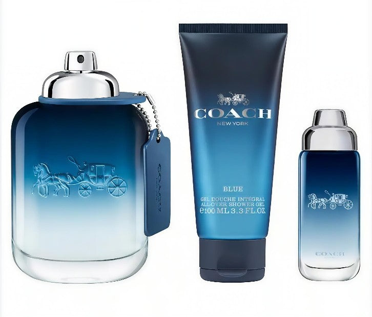 SET PERFUME COACH BLUE 100 ML.