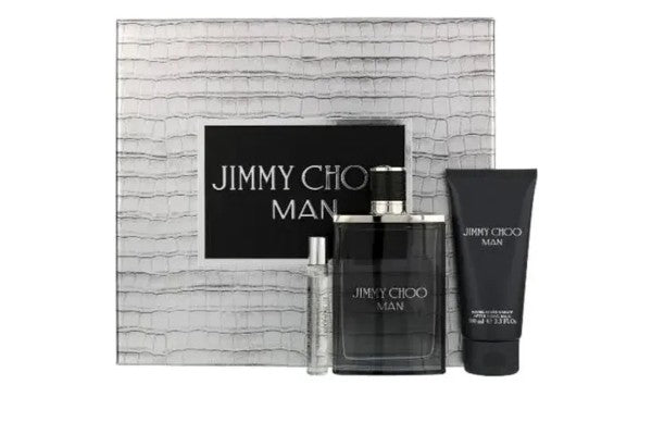 SET PERFUME JIMMY CHOO MAN 3 PIEZAS.