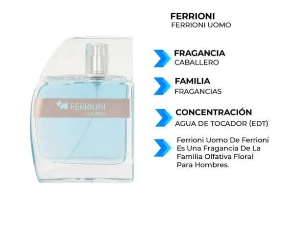 PERFUME FERRIONI UOMO PARA HOMBRE.