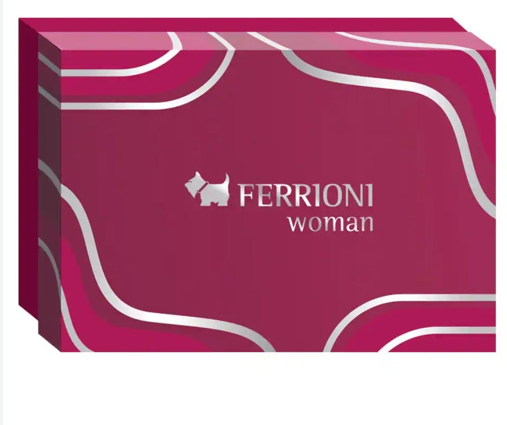 SET PERFUME FERRIONI WOMAN 4 PIEZAS.
