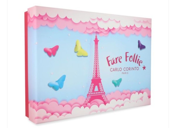 SET PERFUME CARLO CORINTO FARE FOLLIE 100 ML.