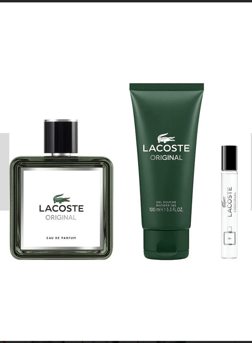 SET PERFUME LACOSTE ORIGINAL PARA HOMBRE