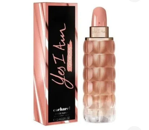 PERFUME YES I AM GLORIOUS CACHAREL.