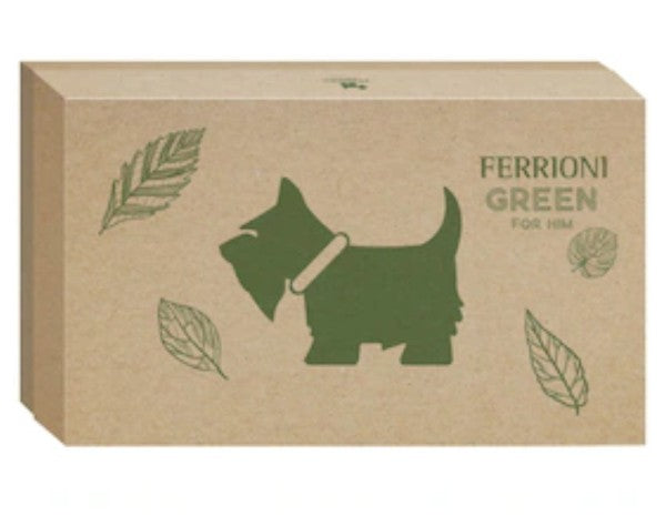 SET PERFUME FERRIONI GREEN FOR HIM.